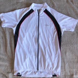 Men Ultra Performance White Cycling Jersey